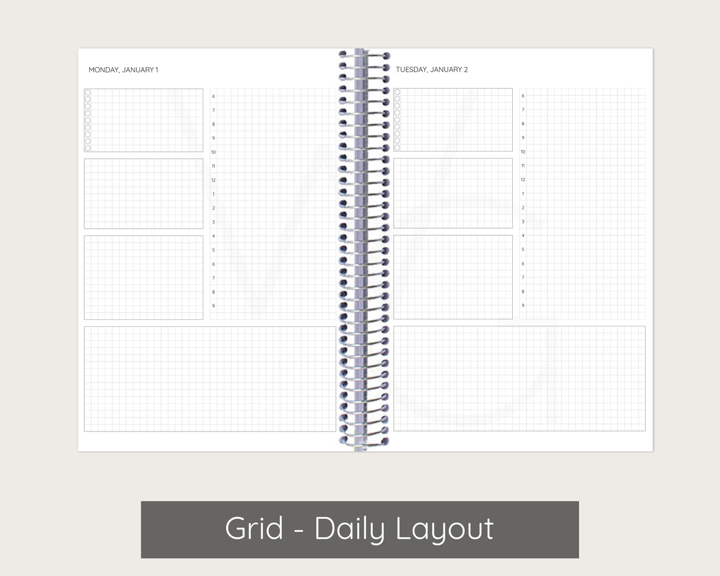 Rooted | Month + Week + Day Planner