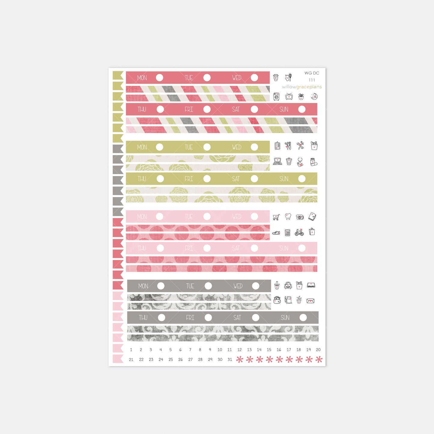 Date Covers | Vintage Tea Party