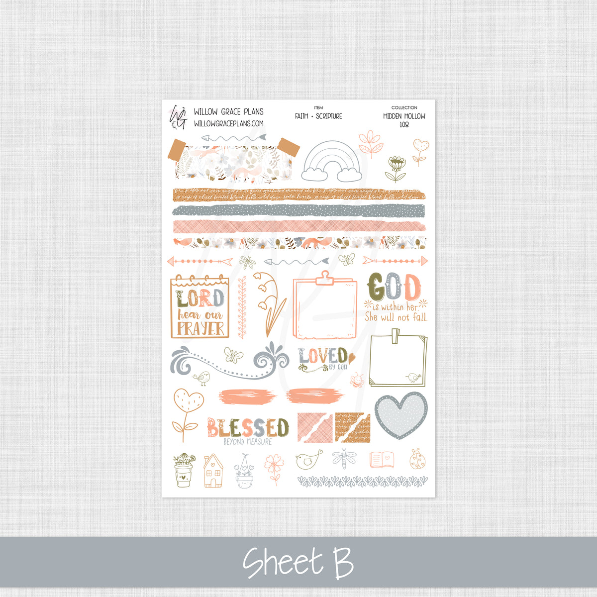 Faith + Scripture | Hidden Hollow