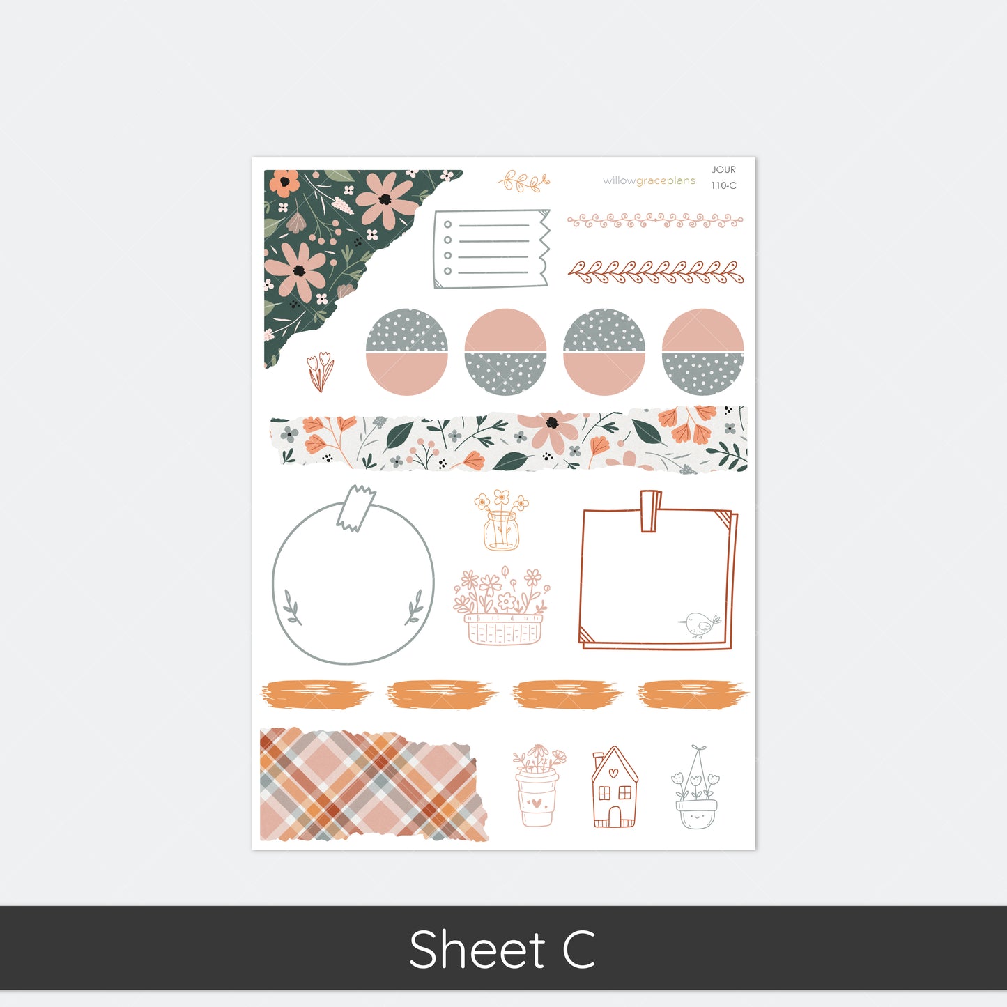 Journaling Stickers | Common Thread