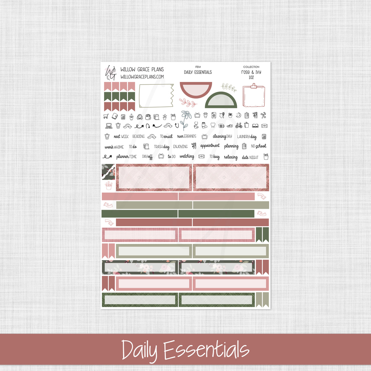 Essentials | Rose & Ivy (102)