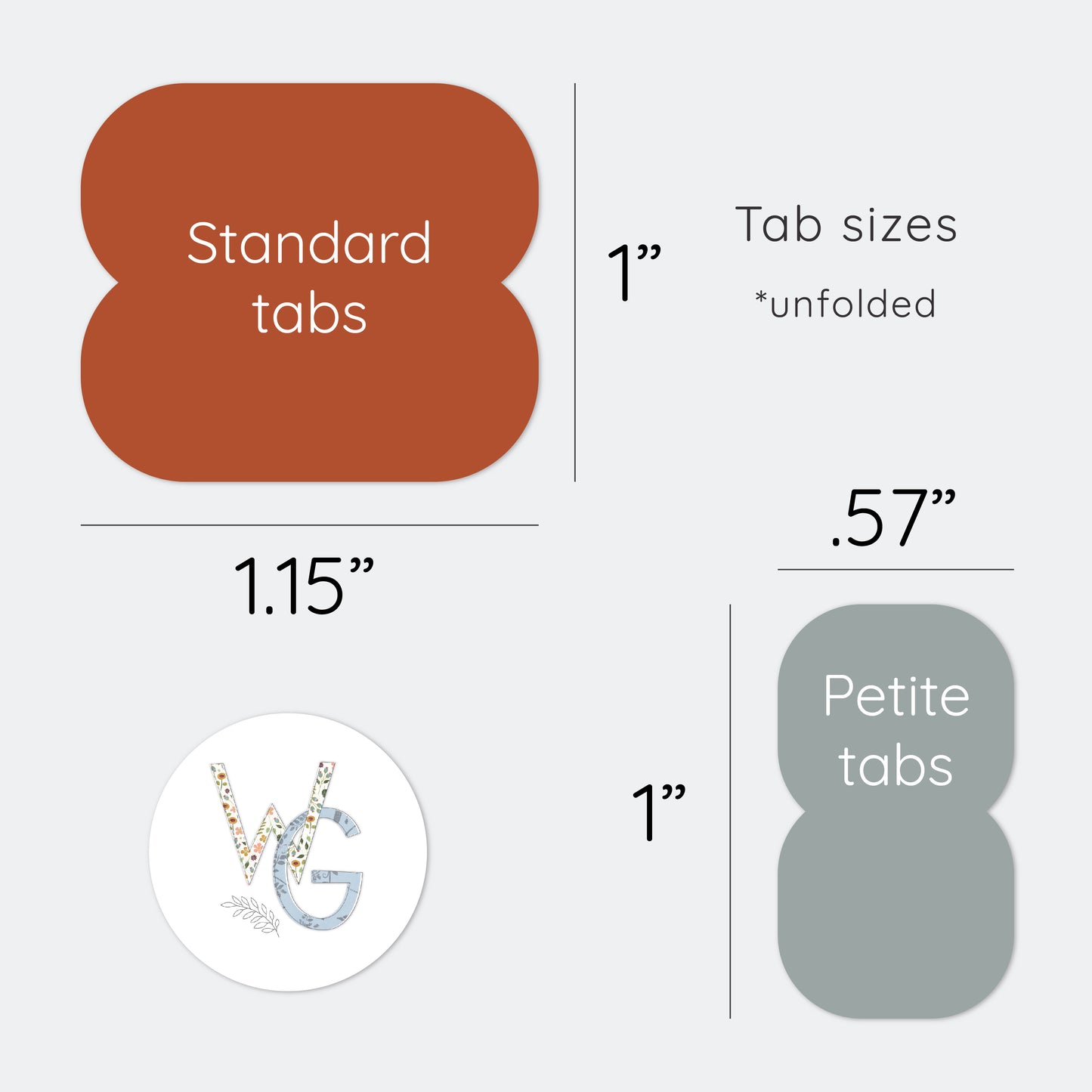 Planner Tabs | Common Thread