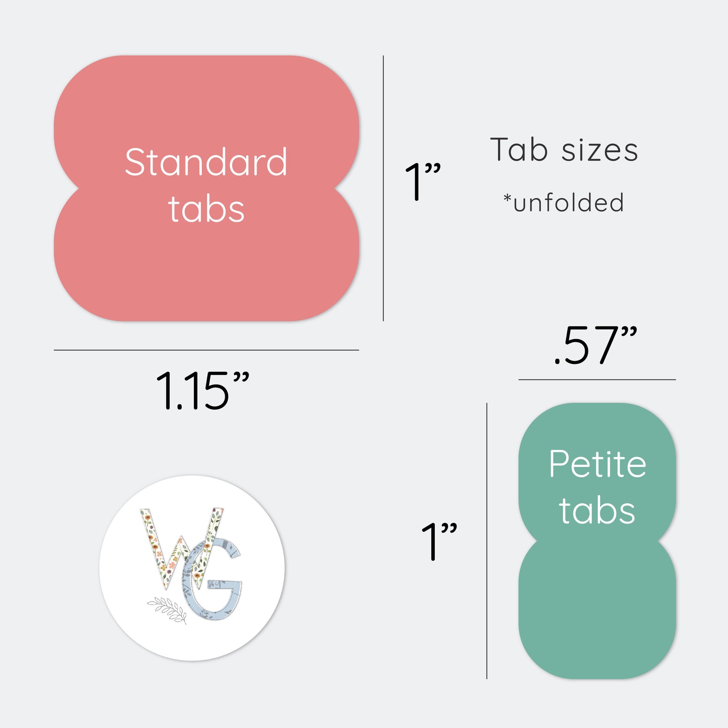 Planner Tabs | Garden Picnic