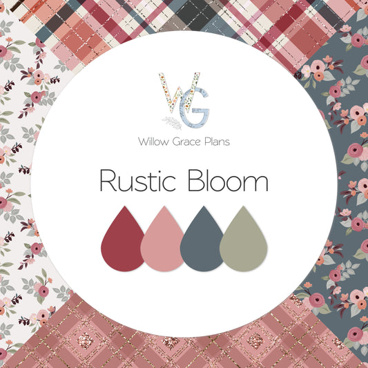 Rustic Bloom Complete Sticker Collection