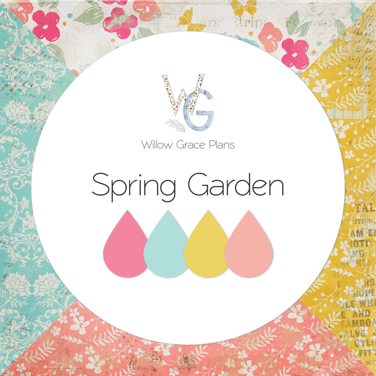 Spring Garden Complete Sticker Collection