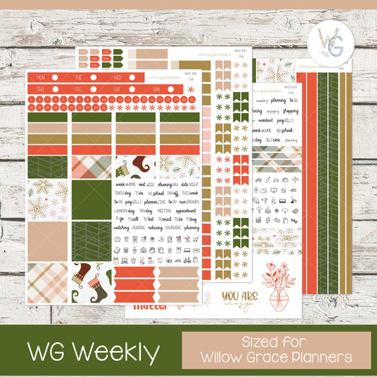 Willow Grace Planner Stickers - Weekly Planner Stickers | WGW-136