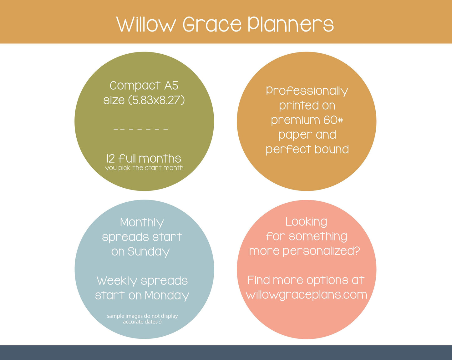 2026 Complete Productivity Planner | Month, Week, Day Planner | Grid Layout