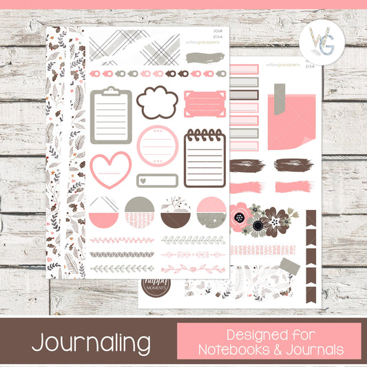 Journaling Stickers • Planner Stickers • JOUR-215