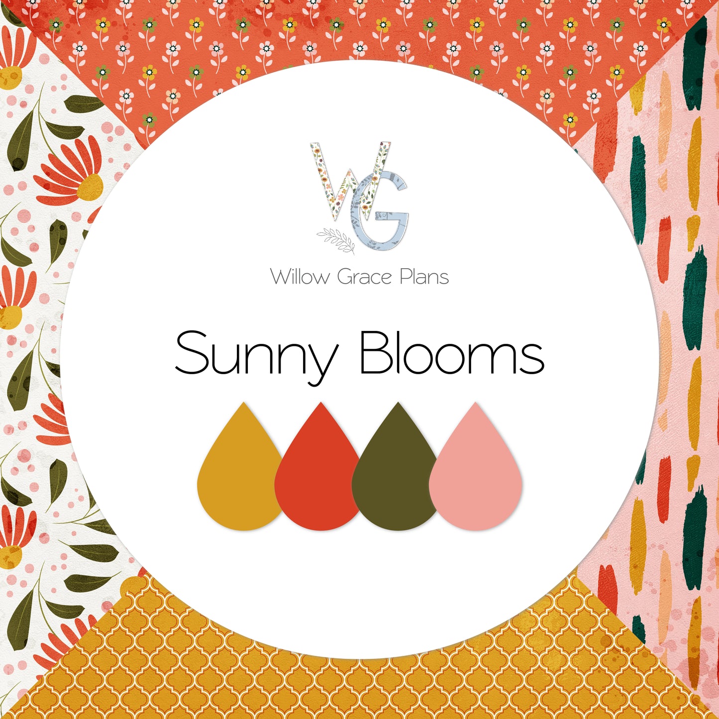 Sunny Blooms Complete Sticker Collection