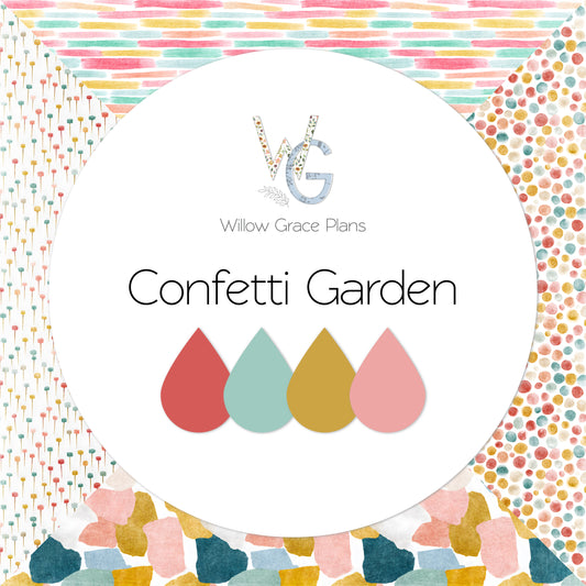 Confetti Garden Complete Sticker Collection