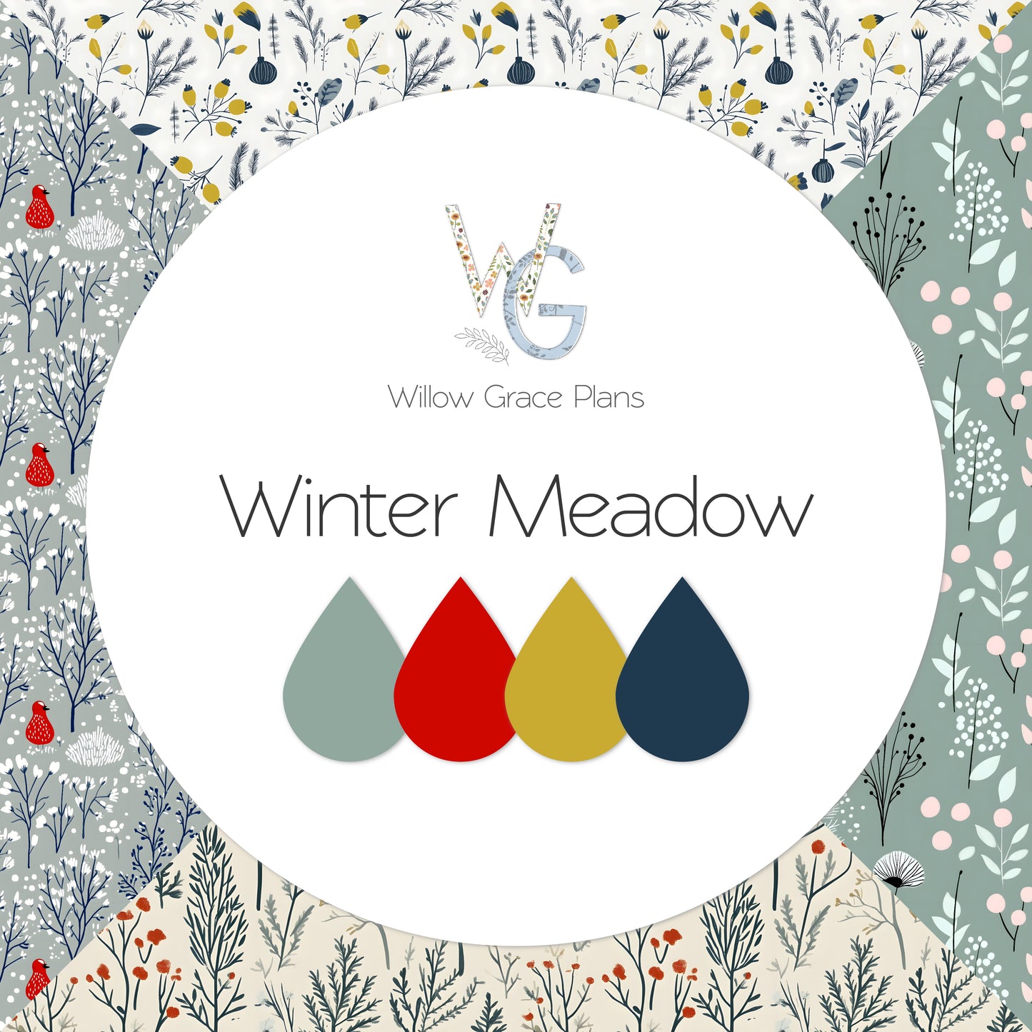 Winter Meadow Complete Sticker Collection