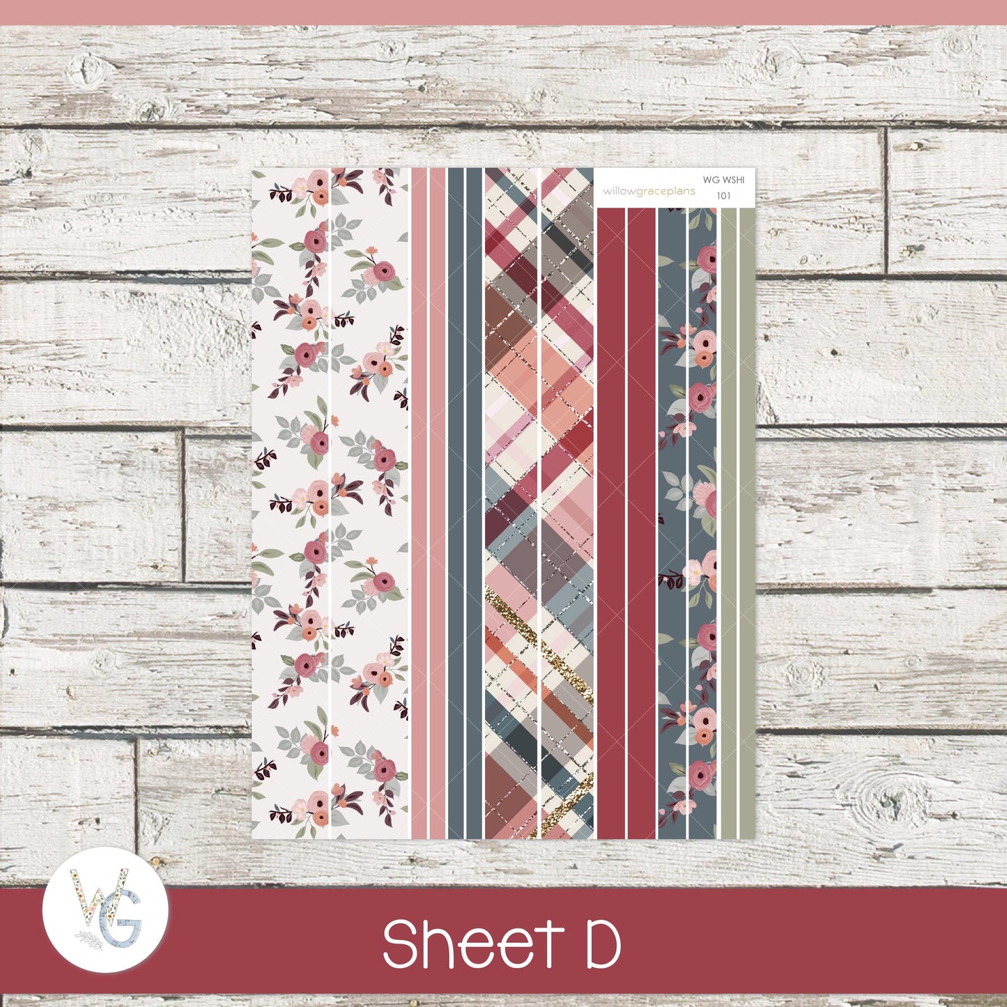 Willow Grace Planner Stickers - Weekly Planner Stickers | WGW-101