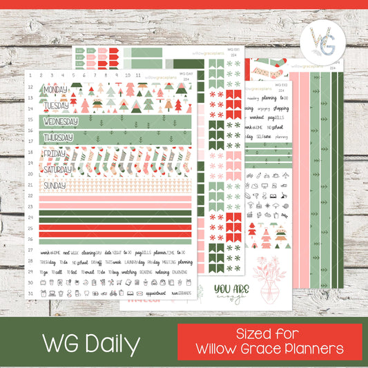 Willow Grace Planner Stickers - Daily Planner Stickers | WGD-224