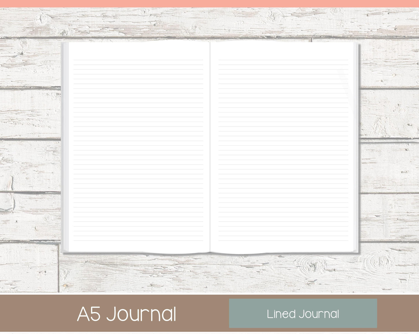 Journal - 250 pages - Lined or Grid Pages
