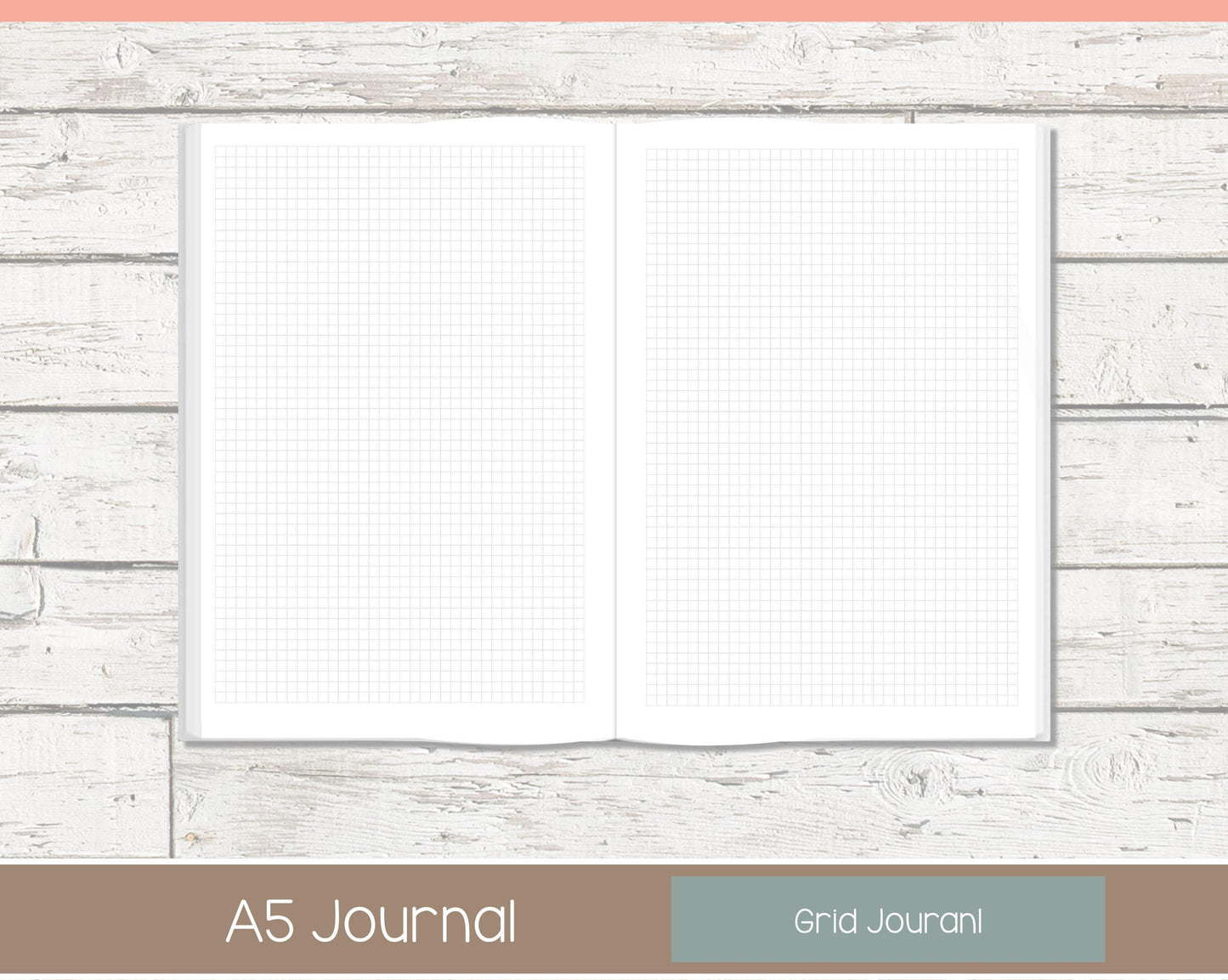 Journal - 250 pages - Lined or Grid Pages