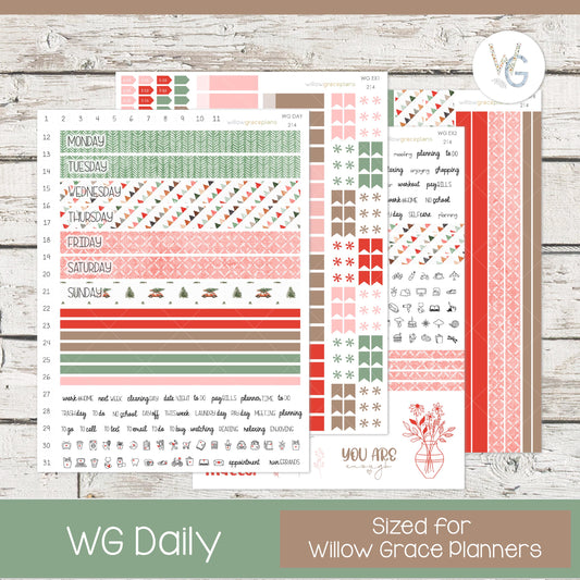 Willow Grace Planner Stickers - Daily Planner Stickers | WGD-214