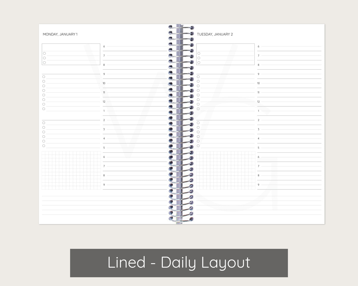 Rooted | Month + Week + Day Planner