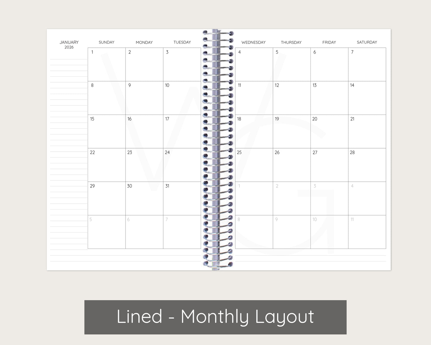 Rooted | Month + Week + Day Planner