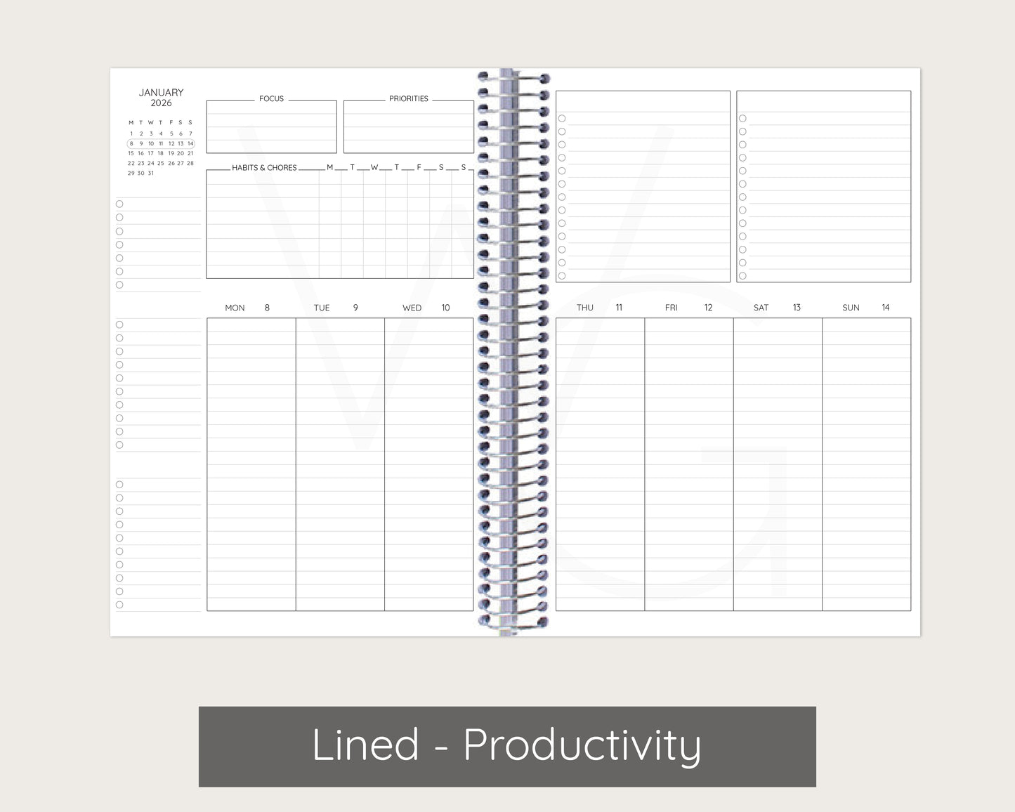 Rooted | Month + Week + Day Planner