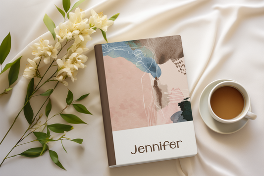 Weekly Personalized Planner | Vertical Weekly Planner | Lined Layout | Blush & Ink