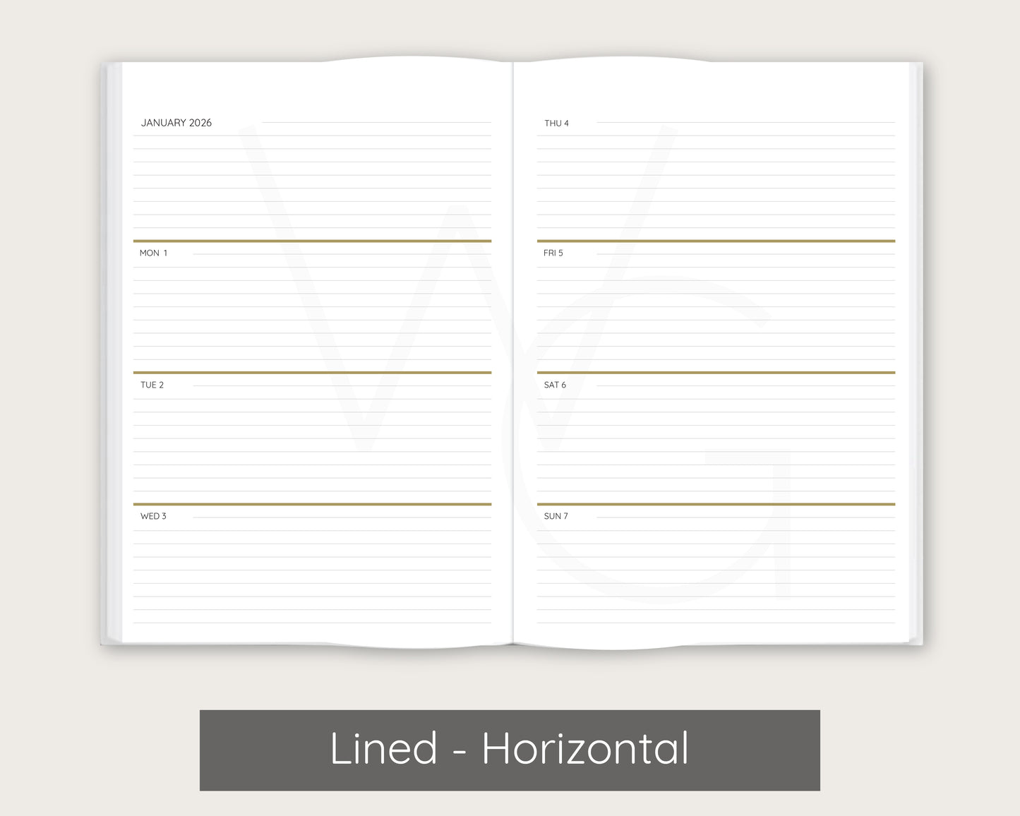 Button Whiskers Signature Planner