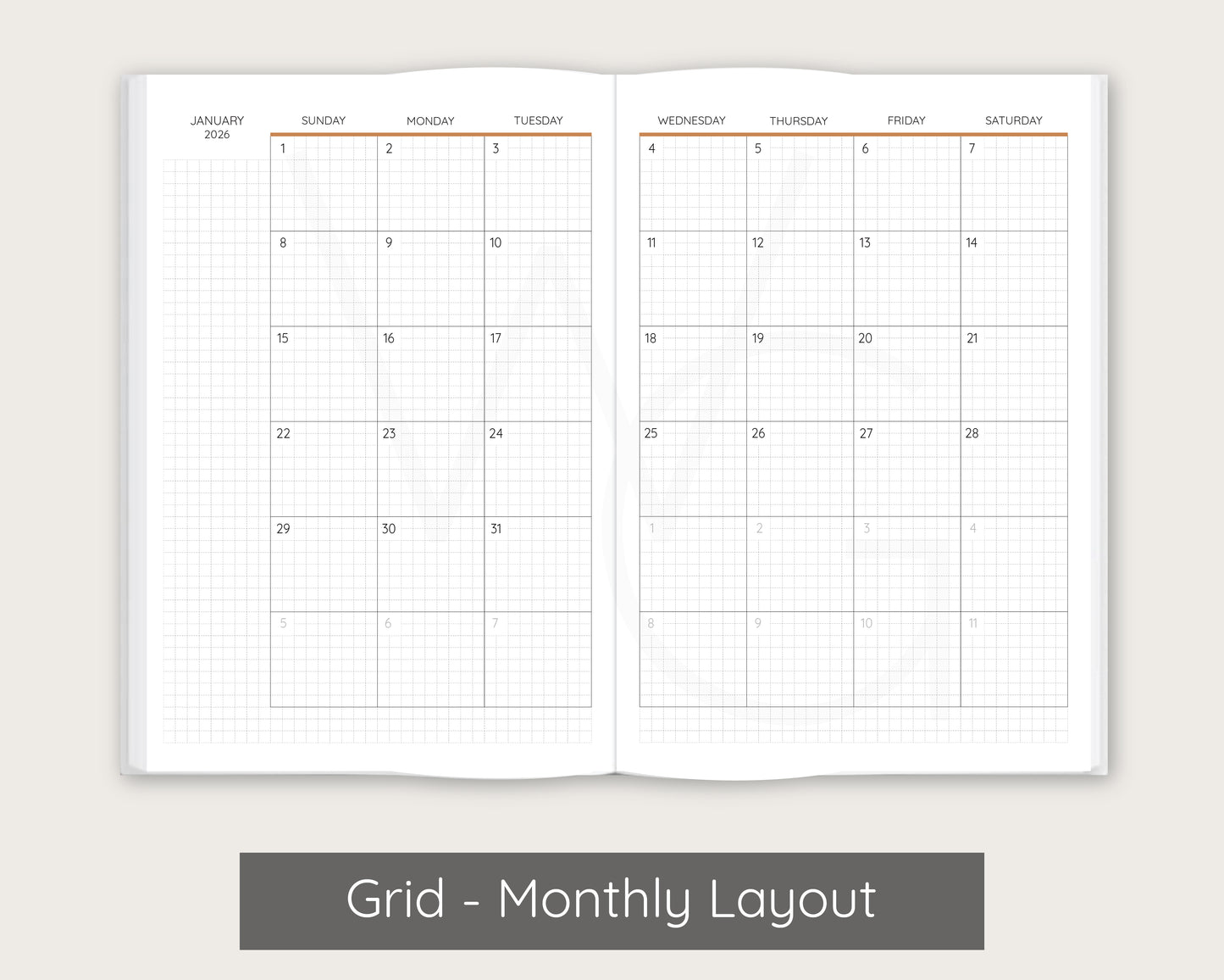 Button Whiskers Signature Planner