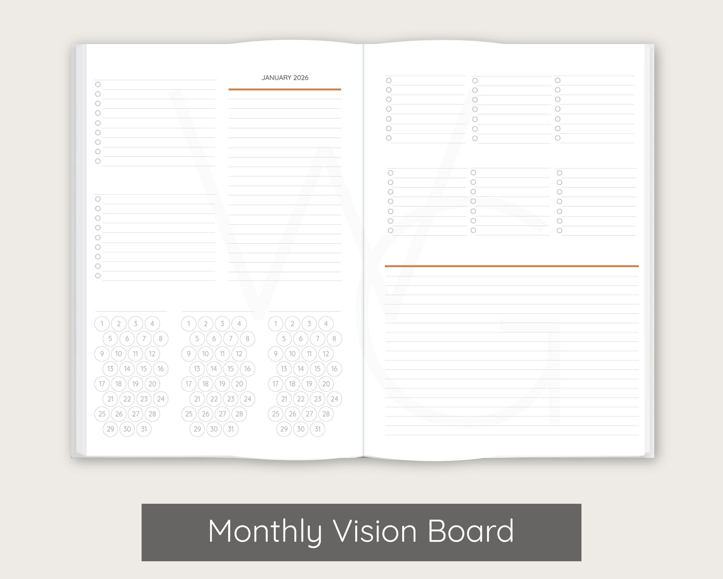 Button Whiskers Signature Planner