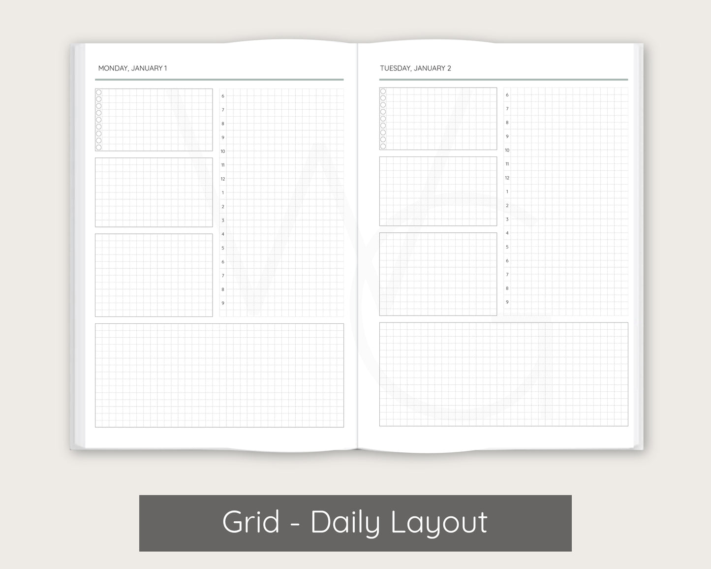 Button Whiskers Signature Planner