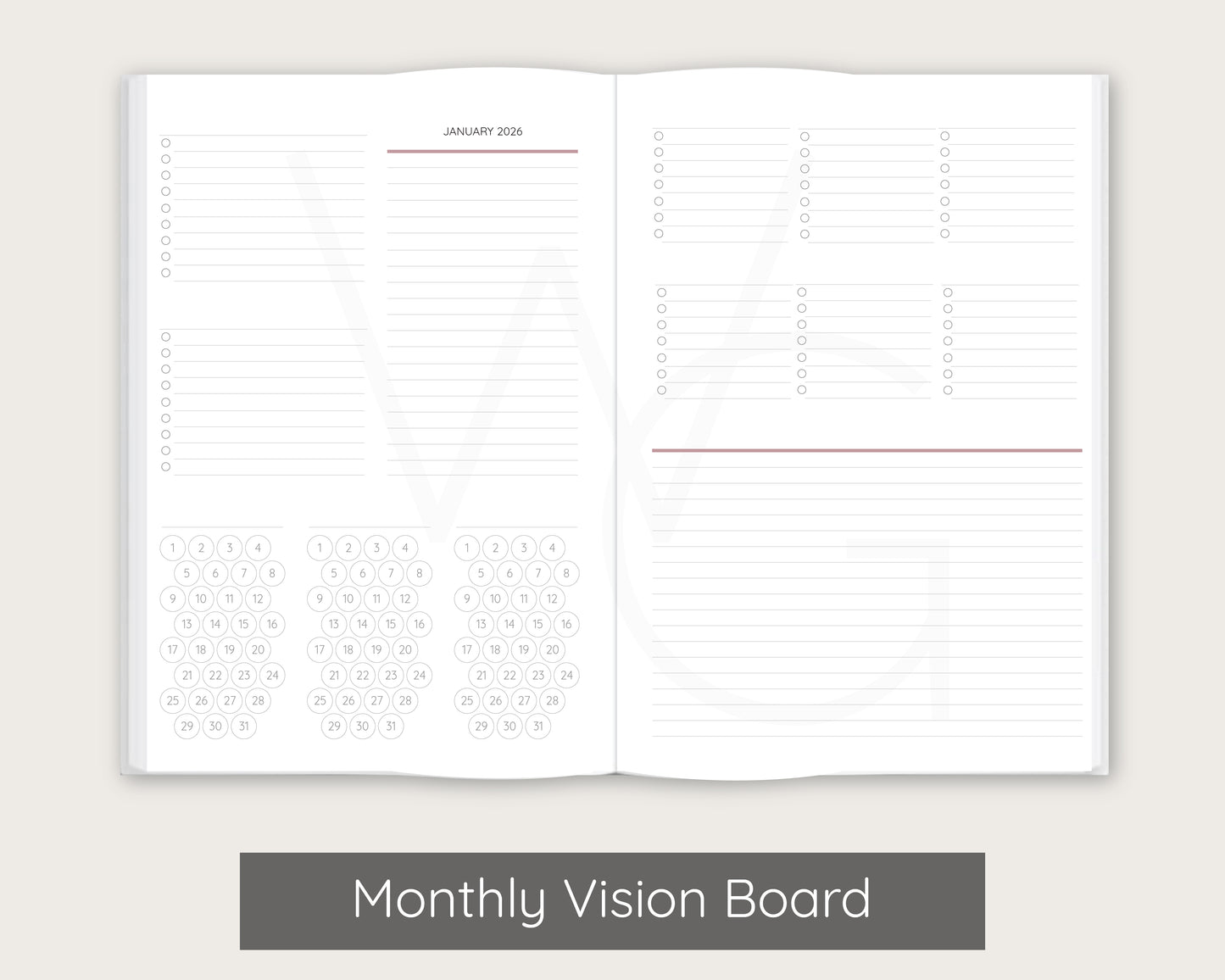 Castle Blossom Signature Planner