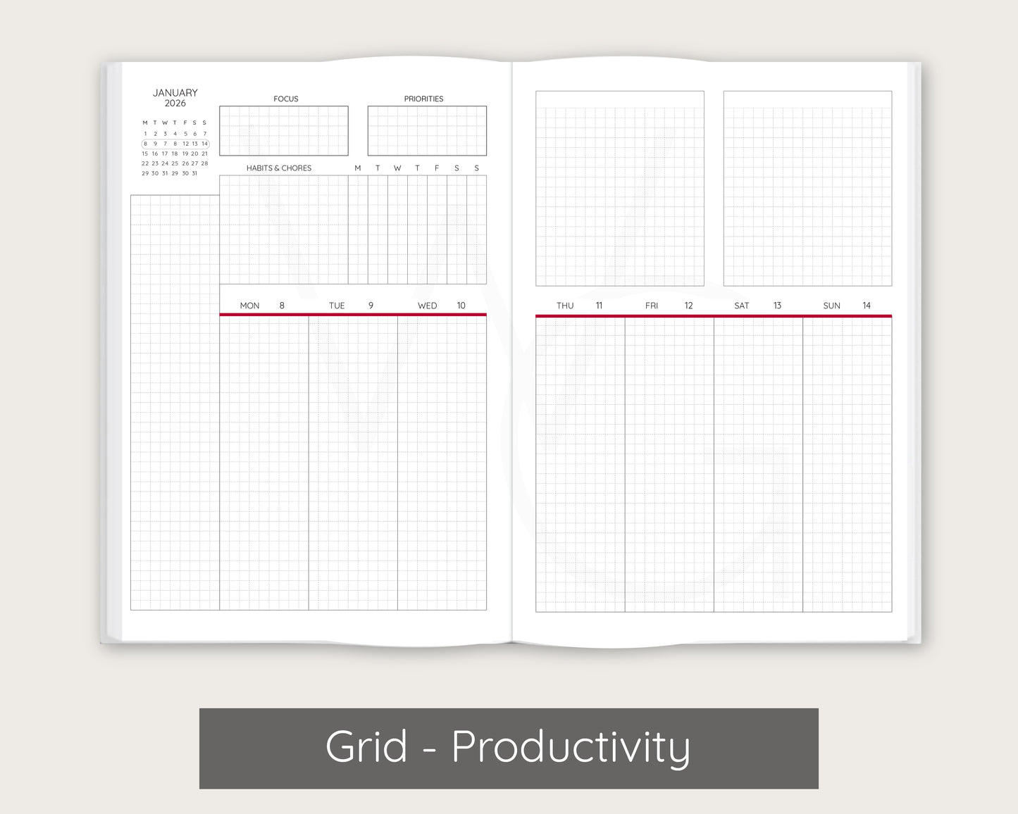 Color Me Happy Signature Planner
