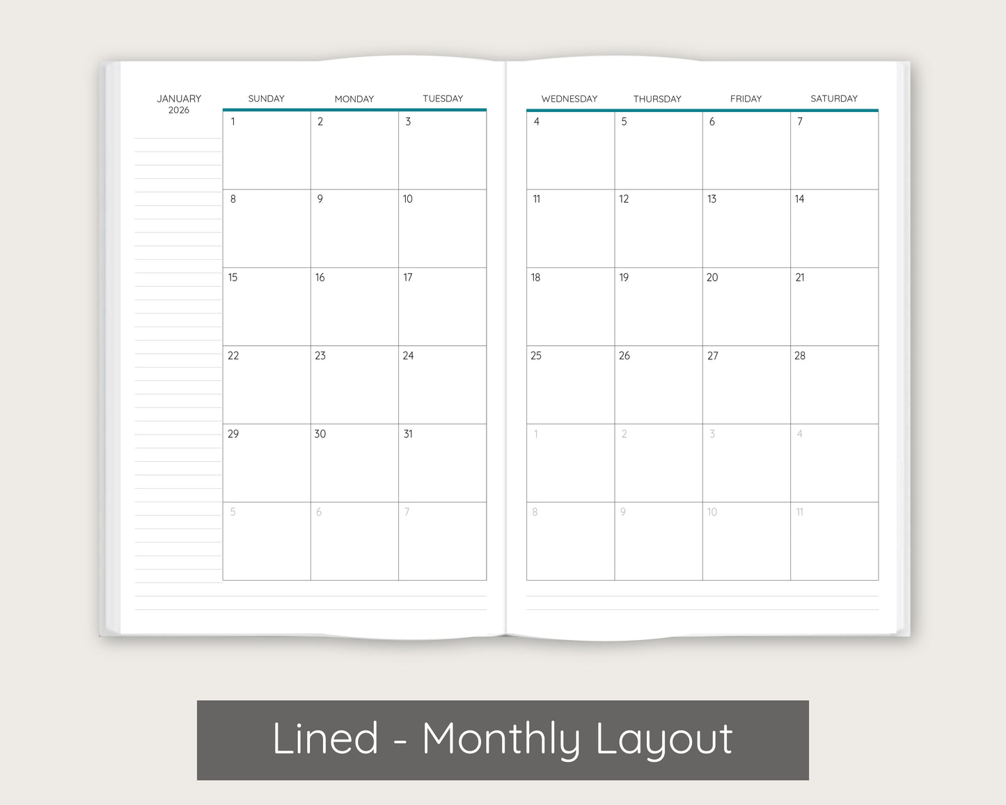 Color Story Signature Planner