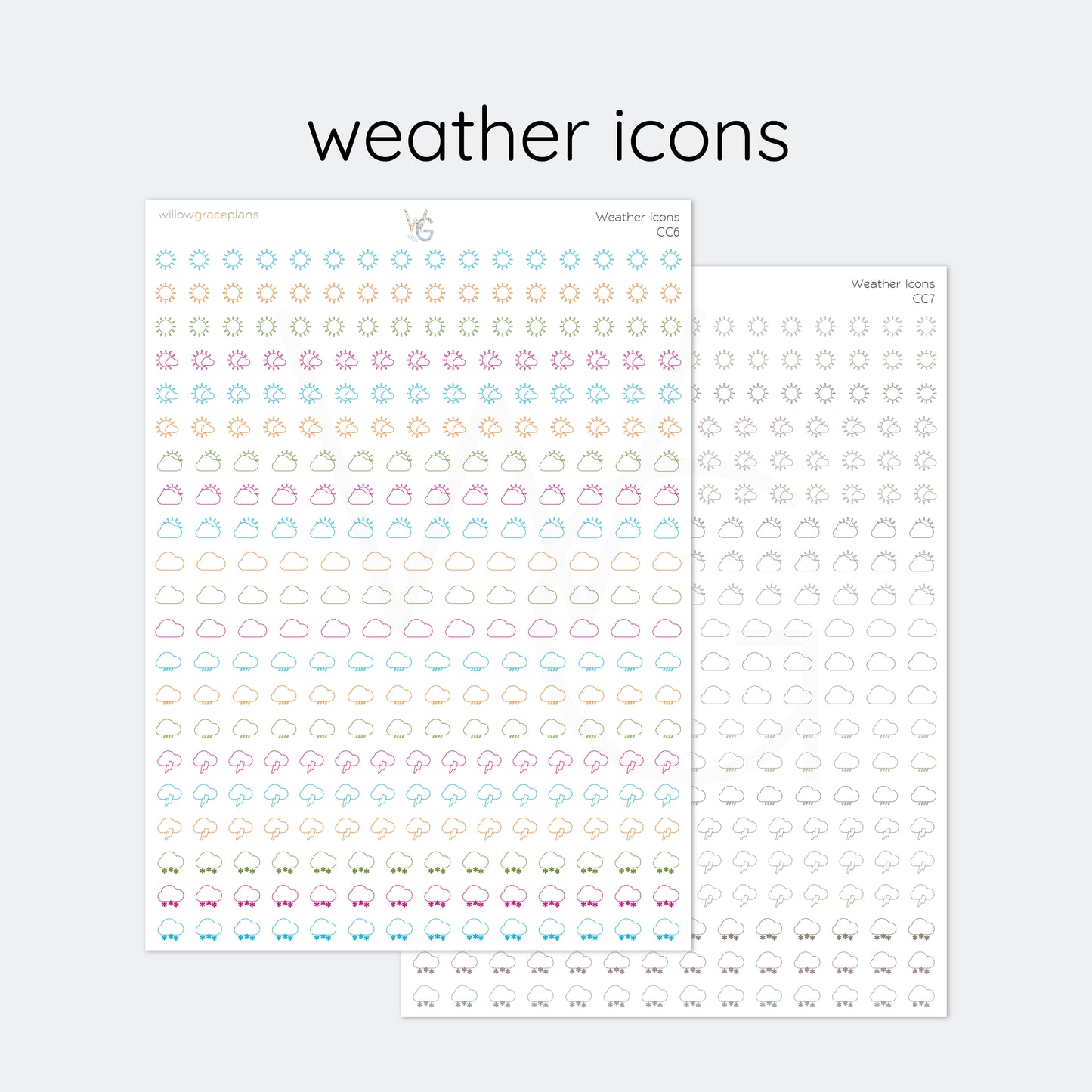 Weather Icons