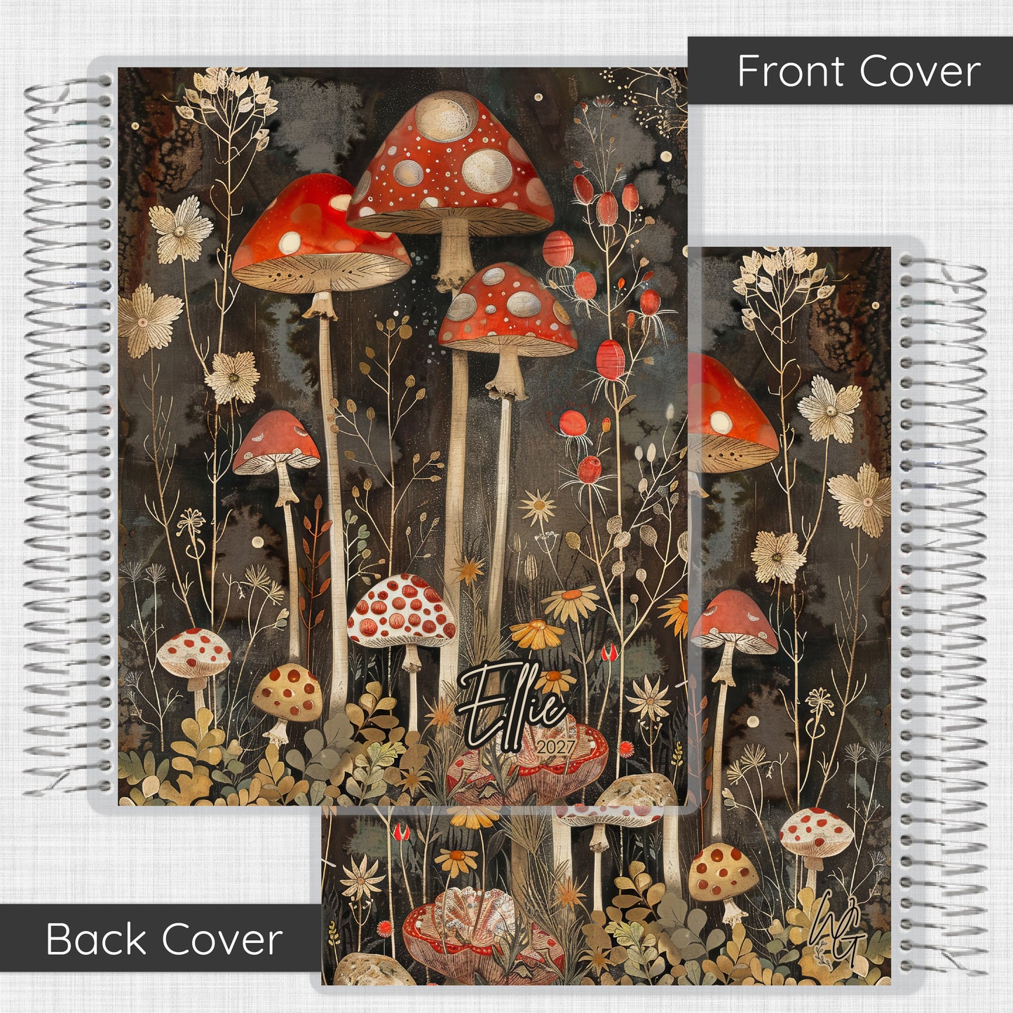 Night Garden Month + Week Planner