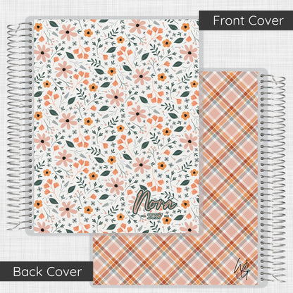 Scattered Petals Month + Week Planner