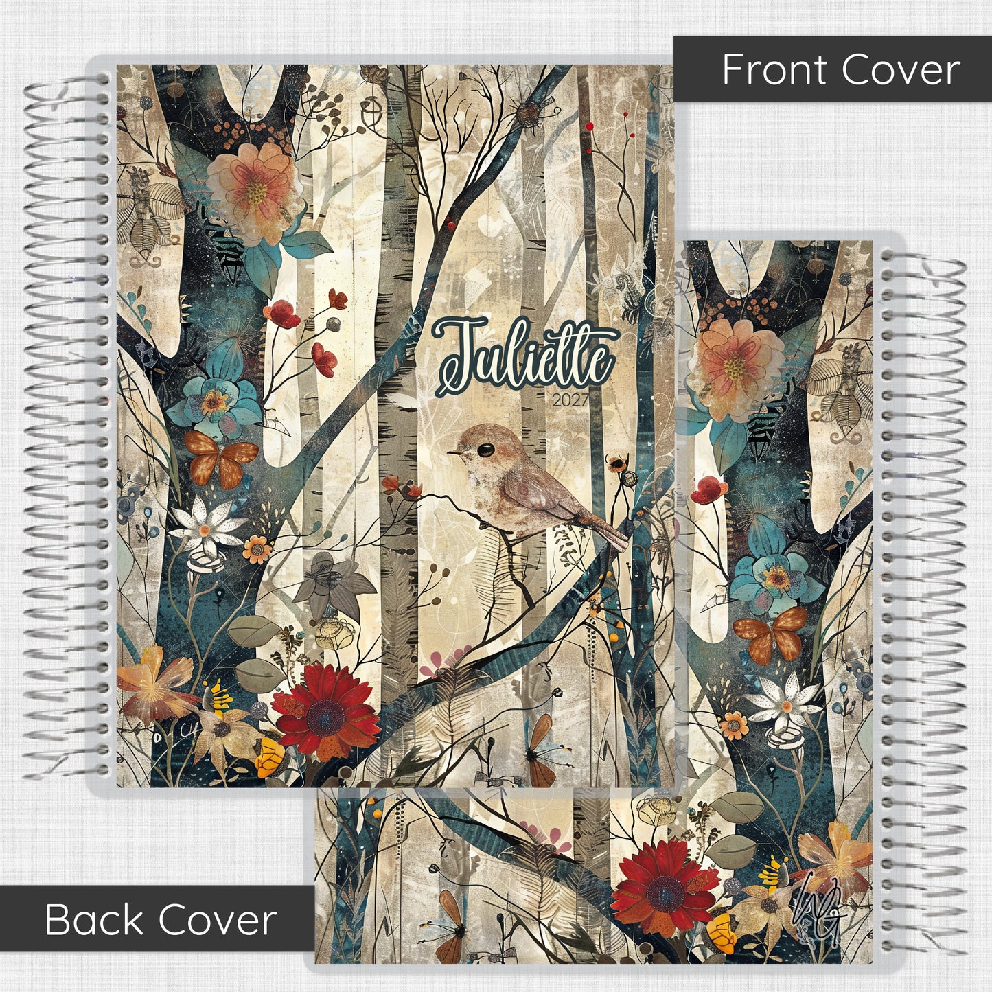 Forest Bloom Month + Week Planner