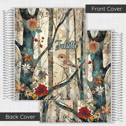 Forest Bloom Month + Week Planner