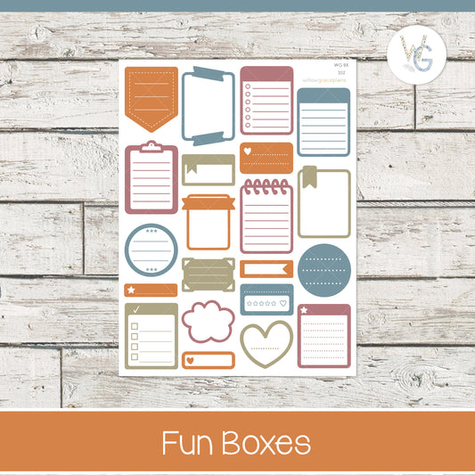 Fun Boxes | Sunflower Harvest