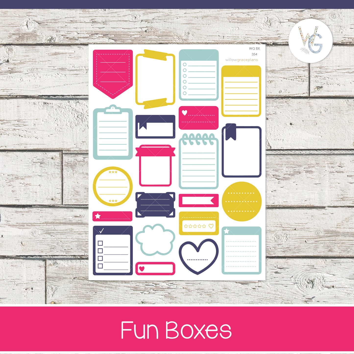Fun Boxes | Back to School
