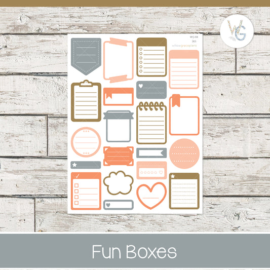 Fun Boxes | Fox Hallow