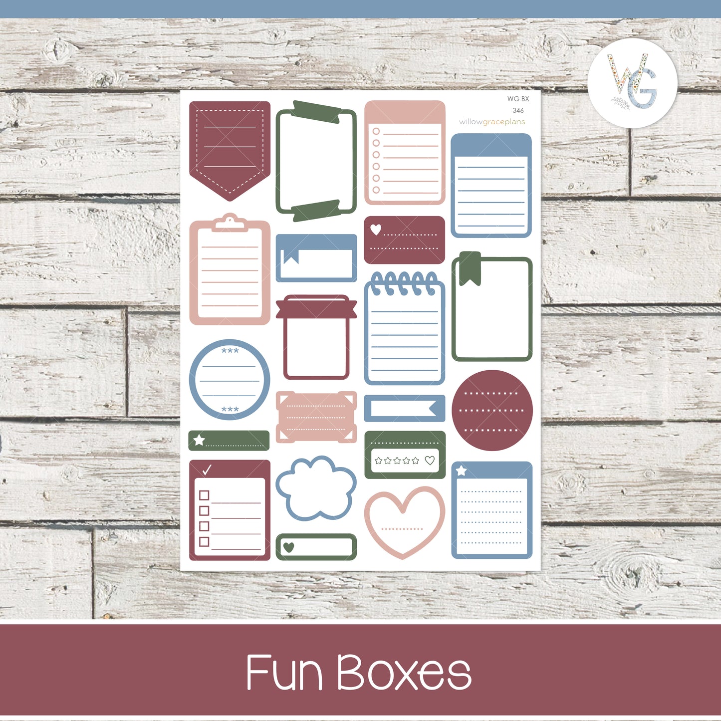 Fun Boxes | Vintage Botanicals