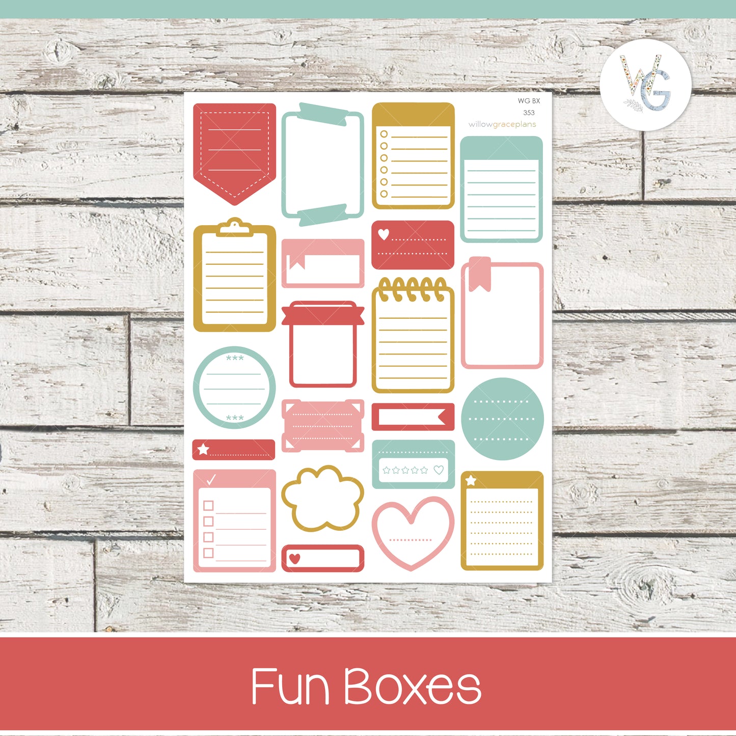 Fun Boxes | Confetti Garden
