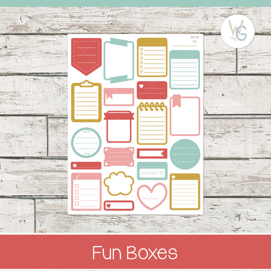 Fun Boxes | Confetti Garden