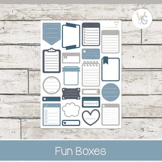 Fun Boxes | Rainy Day