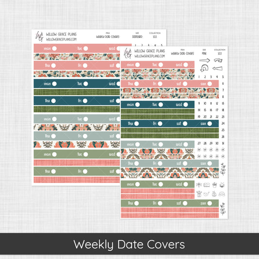 Weekly Date Covers | Coral Grove (103)