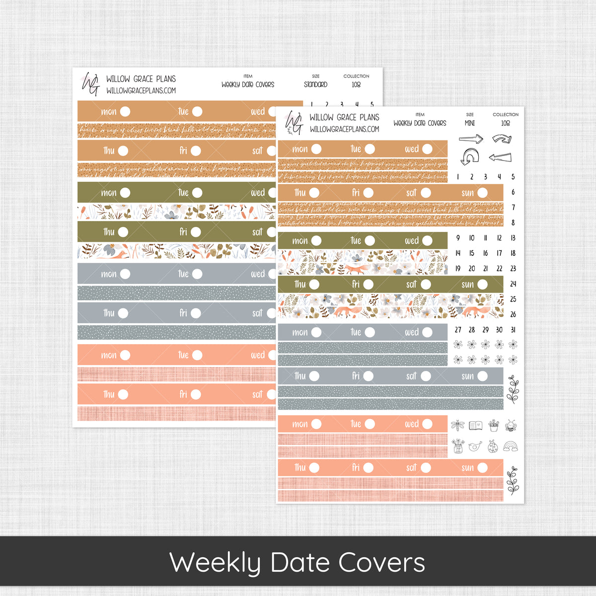 Weekly Date Covers | Hidden Hallow (108)
