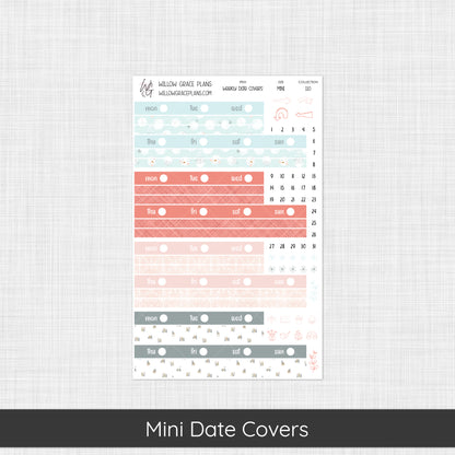 Weekly Date Covers | Winter Blush (110)