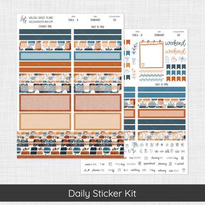 Daily Sticker Kit | Pumpkin Spice (102)
