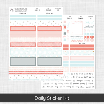 Daily Sticker Kit | Winter Blush (110)