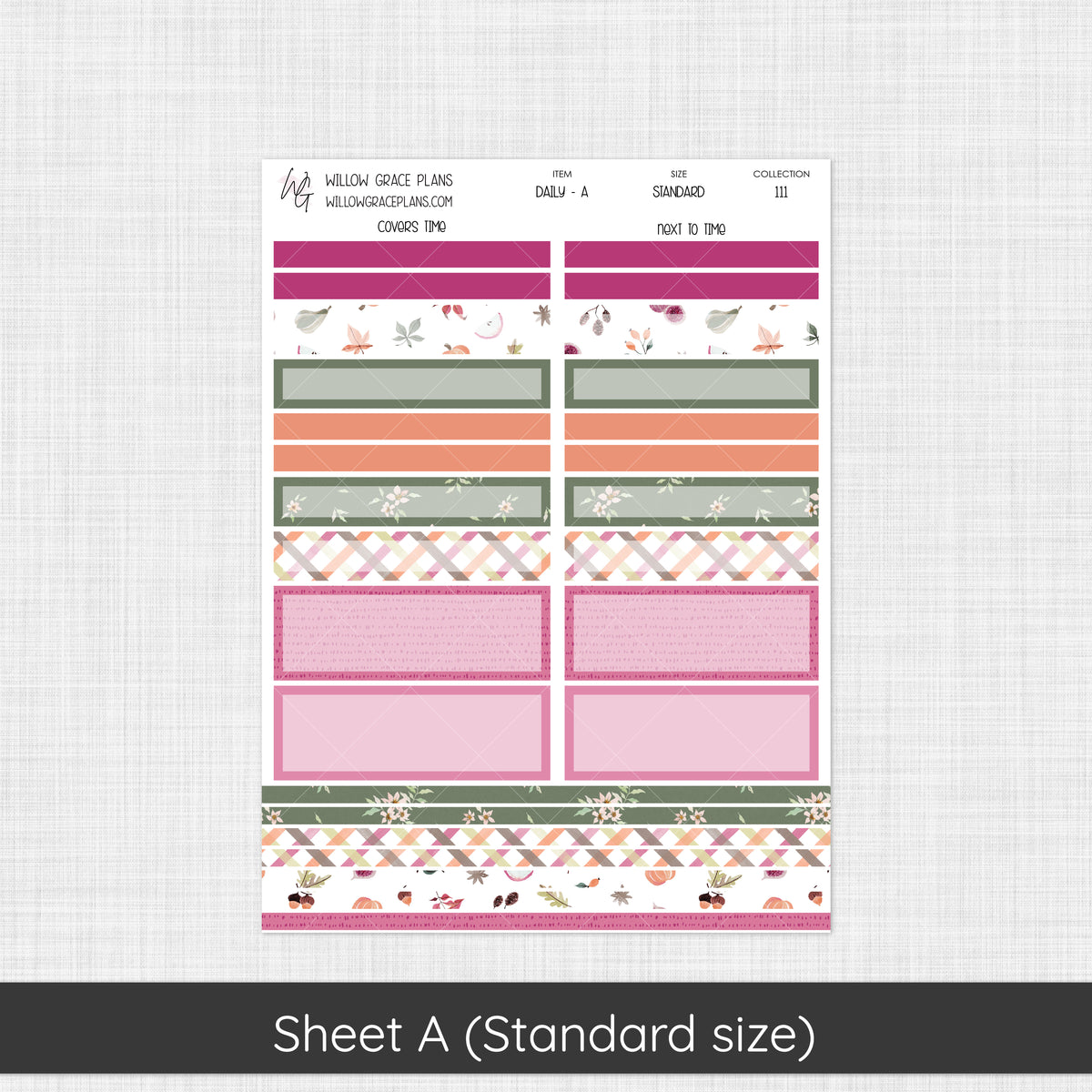 Daily Sticker Kit | Changing Seasons (111)