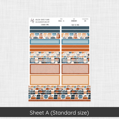 Daily Sticker Kit | Pumpkin Spice (102)